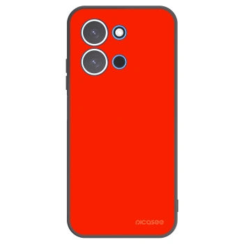 Picasee silikonowe czarne etui na Xiaomi Redmi 15C 4G - Maranello Red