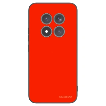 Picasee silikonowe czarne etui na Xiaomi Redmi Note 15 Pro+ - Maranello Red