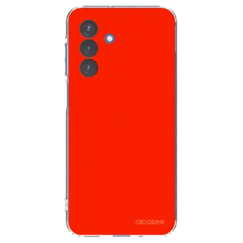 Picasee silikonowe przeźroczyste etui na Samsung Galaxy A17 5G - Maranello Red