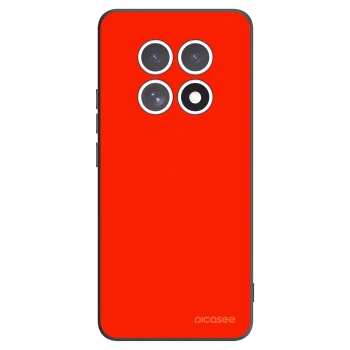 Picasee silikonowe czarne etui na Xiaomi Redmi Note 15 4G - Maranello Red
