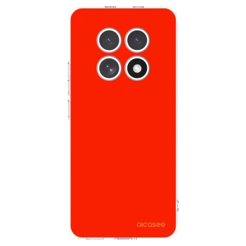 Picasee silikonowe przeźroczyste etui na Xiaomi Redmi Note 15 4G - Maranello Red