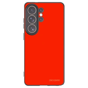 Picasee silikonowe czarne etui na Samsung Galaxy S26 Ultra - Maranello Red