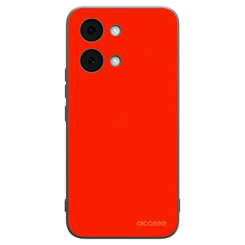 Picasee silikonowe czarne etui na Xiaomi Poco X8 Pro Max - Maranello Red