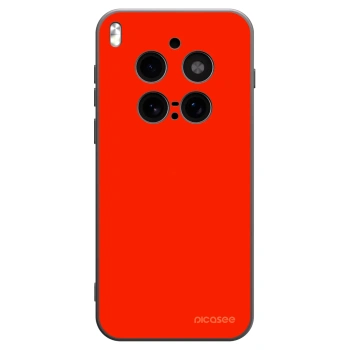 Picasee silikonowe czarne etui na Vivo X300 Pro - Maranello Red