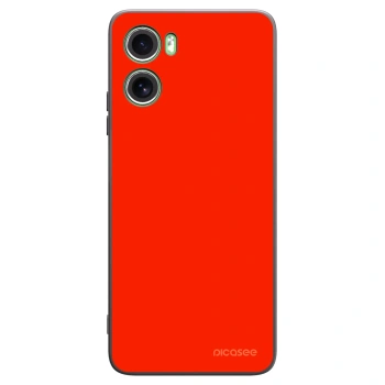 Picasee silikonowe czarne etui na Motorola Moto G06 - Maranello Red