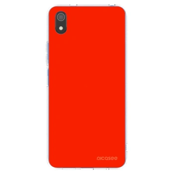Picasee silikonowe przeźroczyste etui na Xiaomi Redmi 7A - Maranello Red