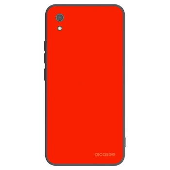 Picasee silikonowe czarne etui na Xiaomi Redmi 7A - Maranello Red