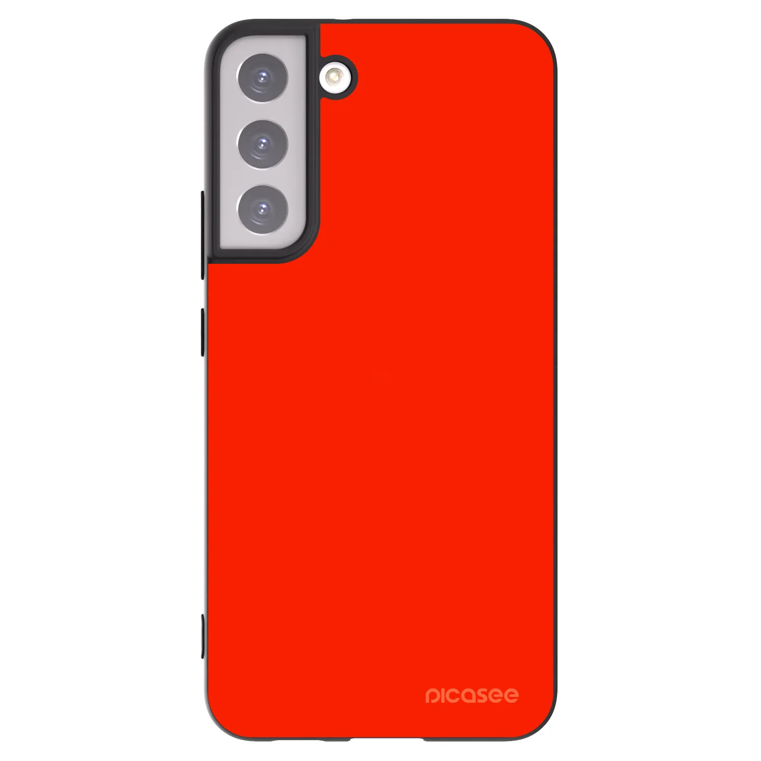 Picasee silikonowe czarne etui na Samsung Galaxy S22+ 5G - Maranello Red