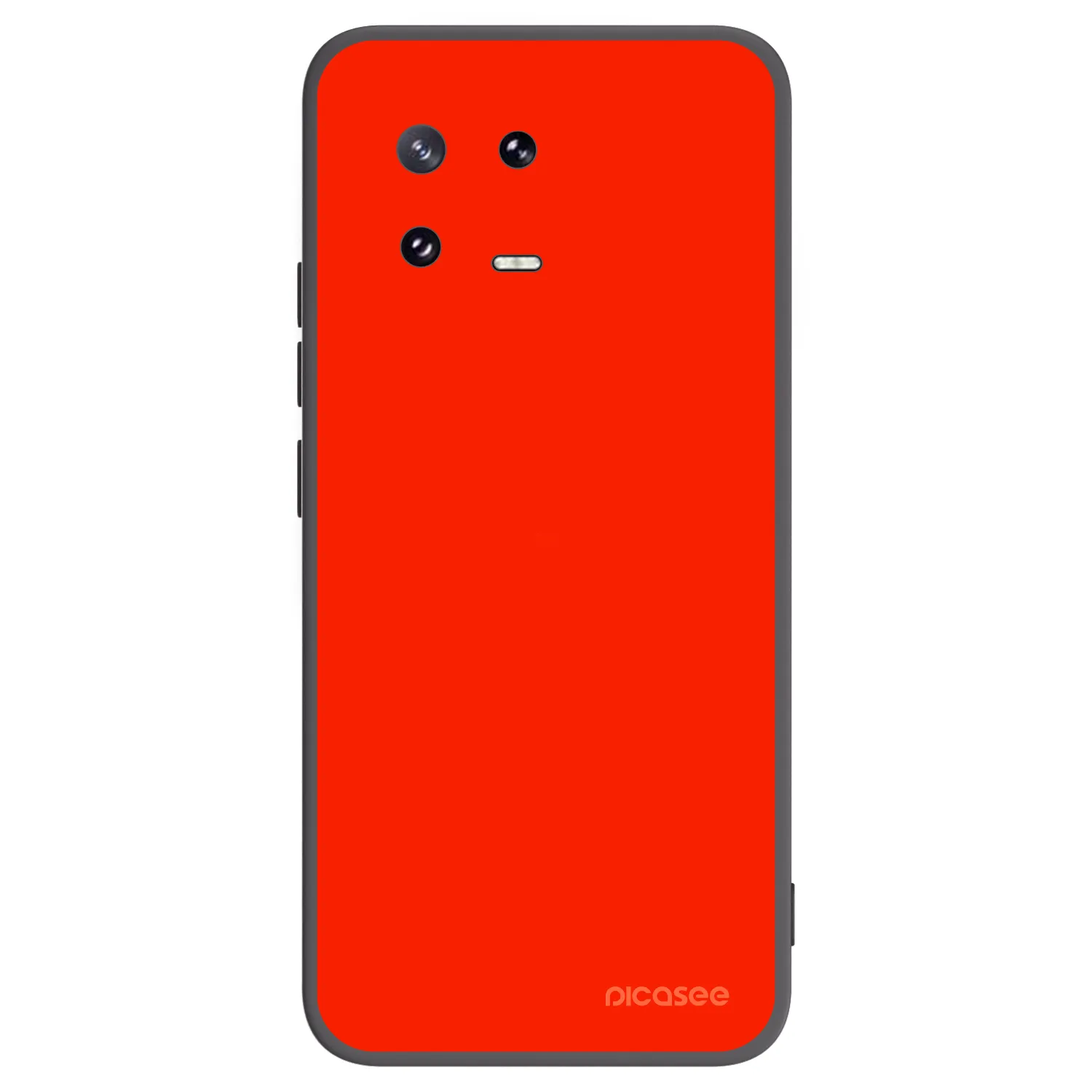 Picasee silikonowe czarne etui na Xiaomi 13 Pro - Maranello Red