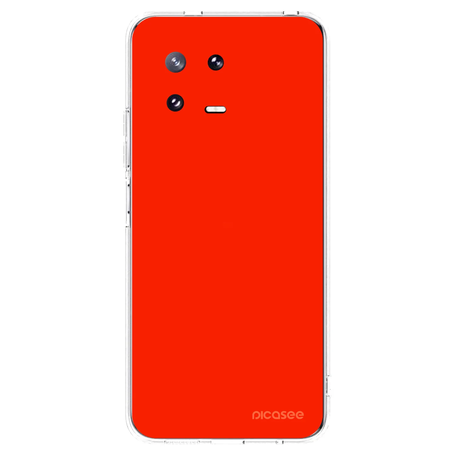 Picasee silikonowe przeźroczyste etui na Xiaomi 13 Pro - Maranello Red