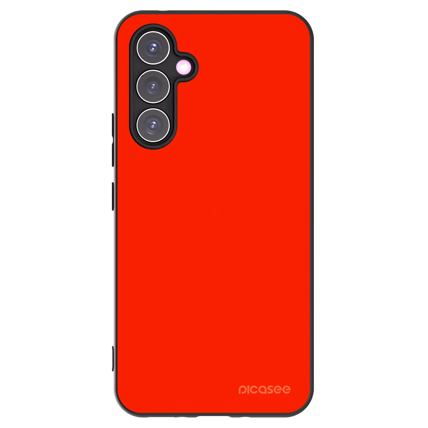 Picasee silikonowe czarne etui na Samsung Galaxy A54 5G A546B - Maranello Red