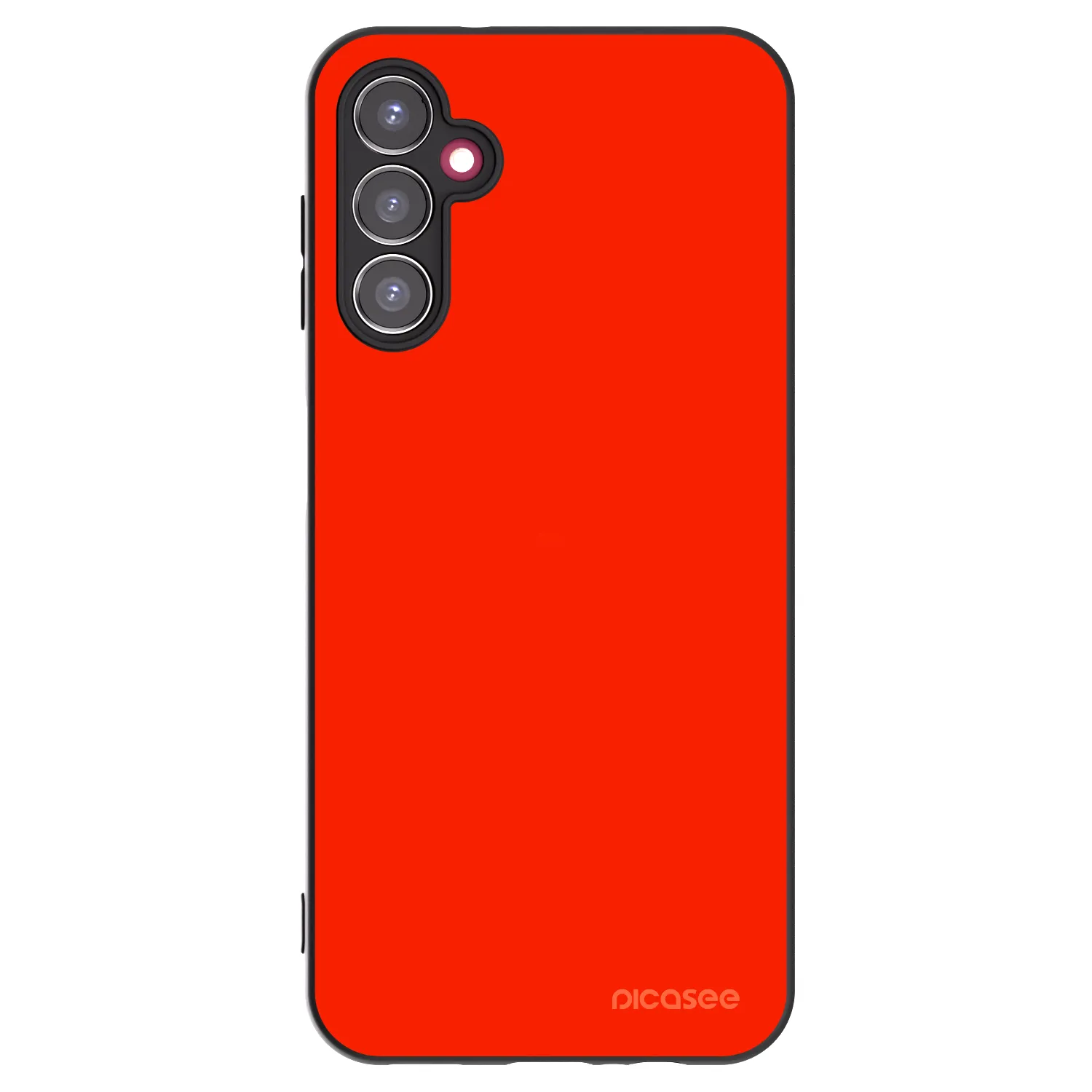 Picasee silikonowe czarne etui na Samsung Galaxy A14 5G A146P - Maranello Red