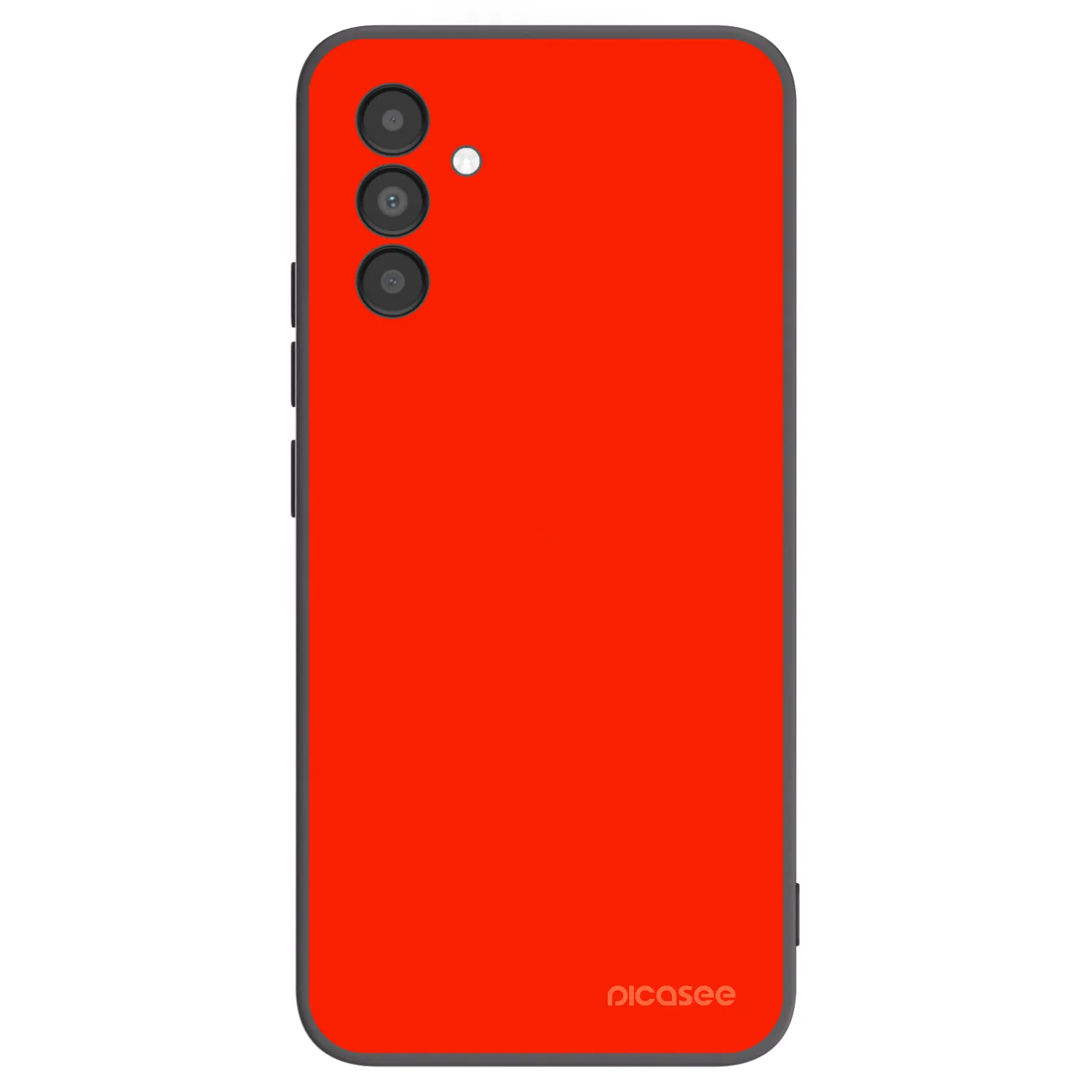Picasee silikonowe czarne etui na Samsung Galaxy A04s A047F - Maranello Red