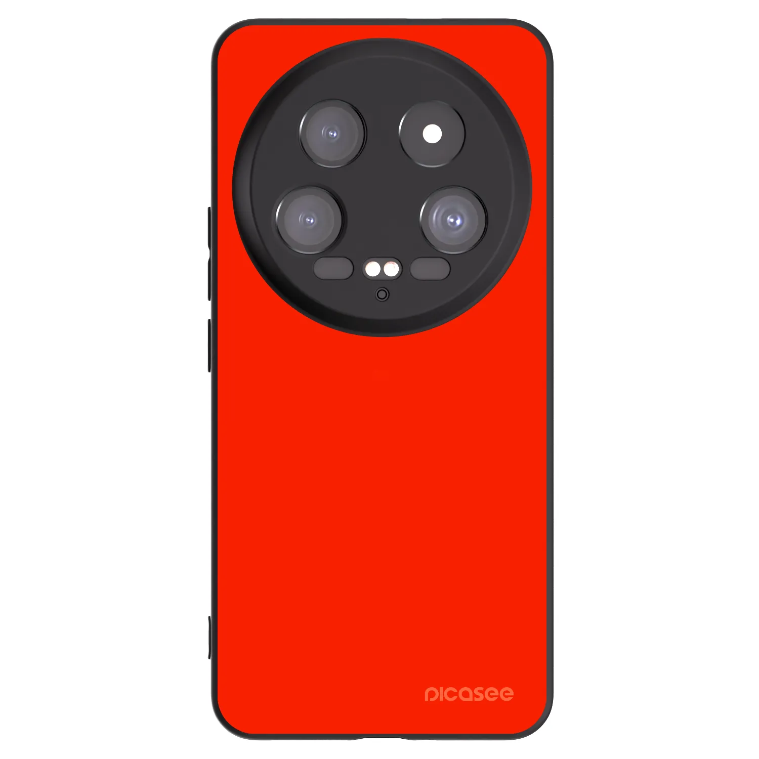 Picasee silikonowe czarne etui na Xiaomi 14 Ultra - Maranello Red