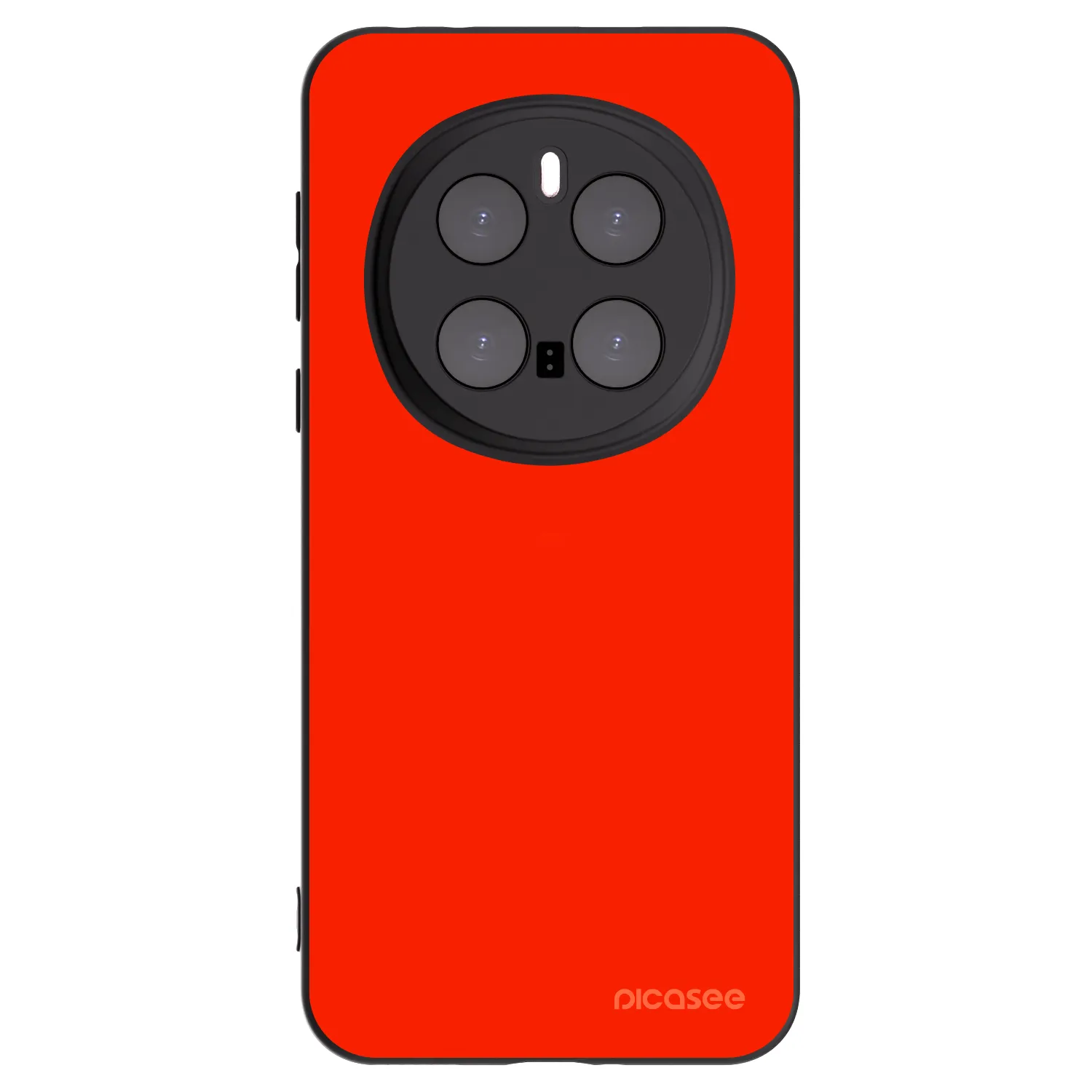 Picasee silikonowe czarne etui na Honor Magic7 Pro 5G - Maranello Red