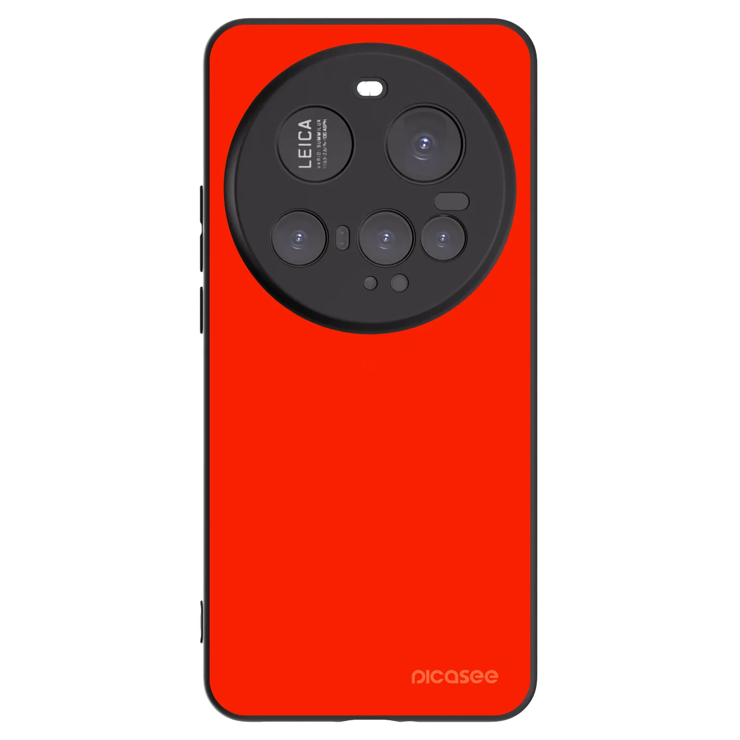 Picasee silikonowe czarne etui na Xiaomi 15 Ultra - Maranello Red