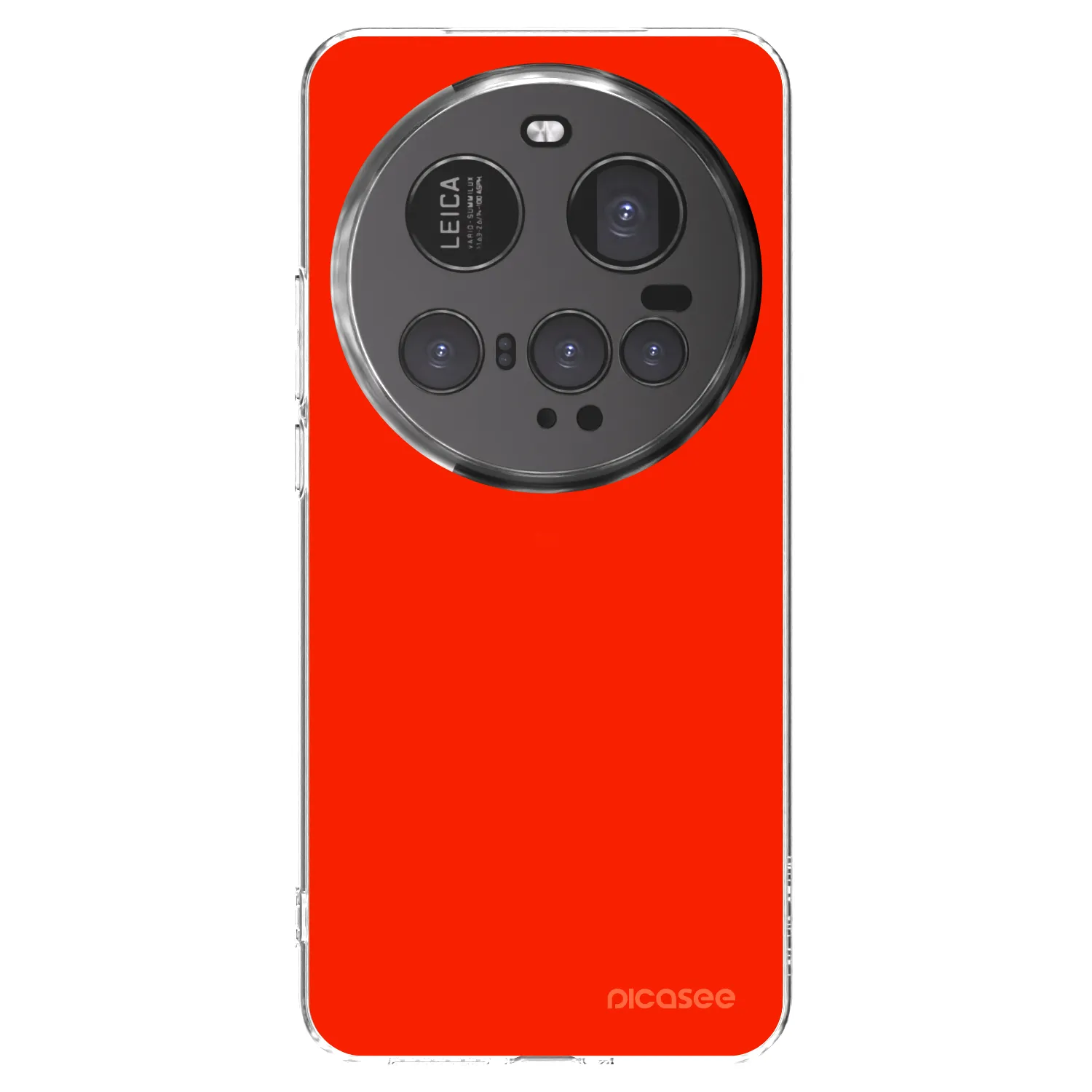 Picasee silikonowe przeźroczyste etui na Xiaomi 15 Ultra - Maranello Red