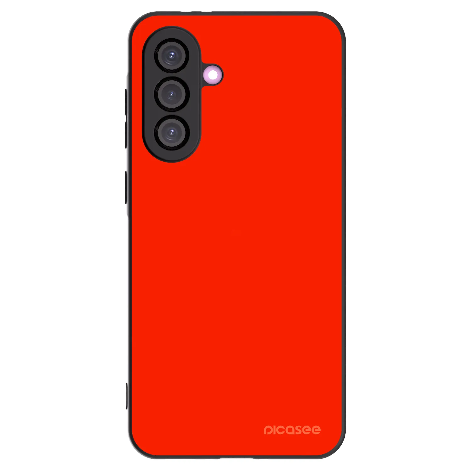 Picasee silikonowe czarne etui na Samsung Galaxy A36 5G - Maranello Red