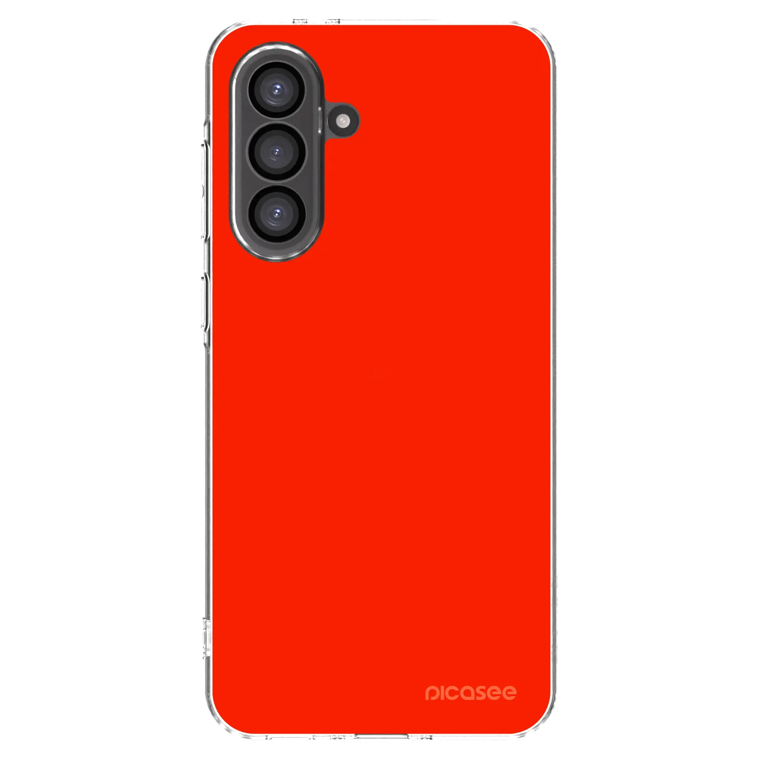 Picasee silikonowe przeźroczyste etui na Samsung Galaxy A36 5G - Maranello Red