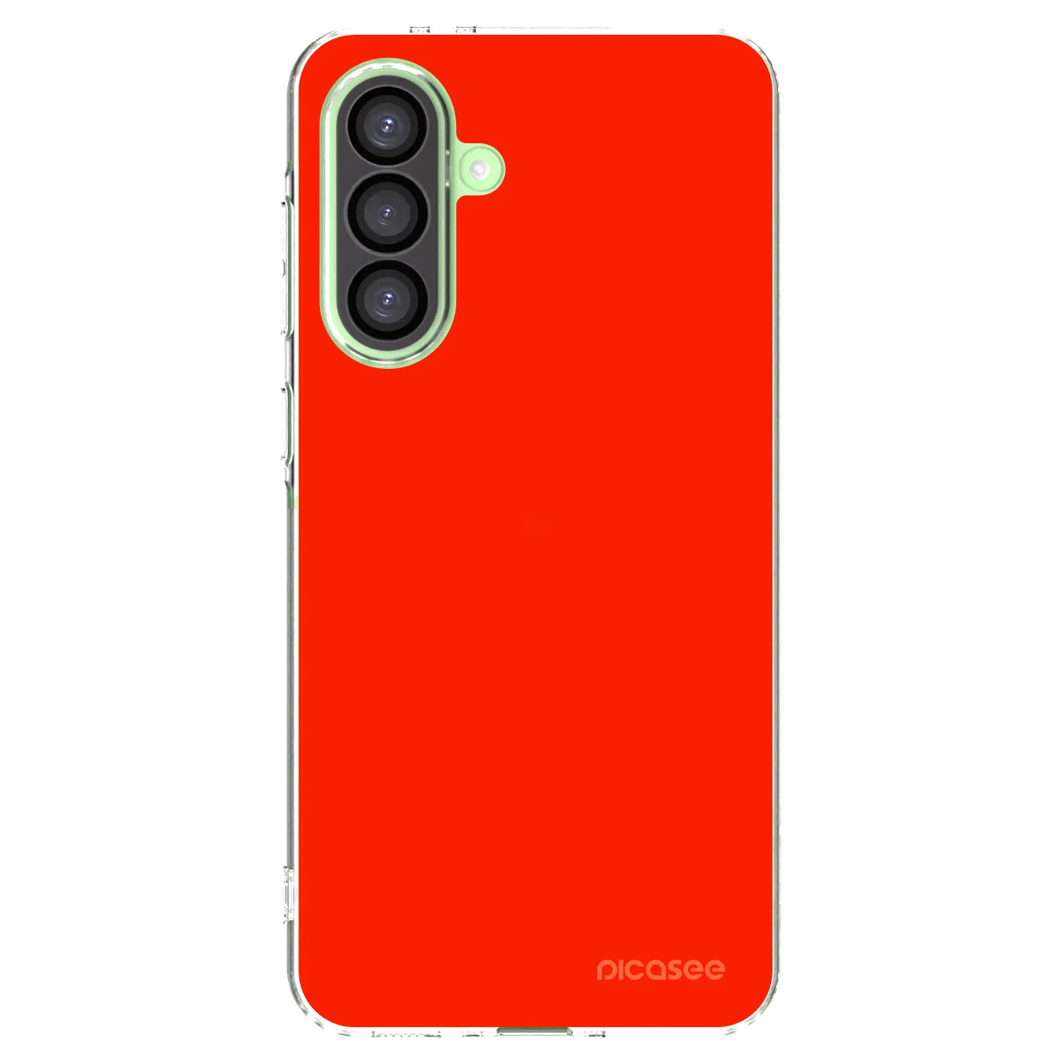 Picasee silikonowe przeźroczyste etui na Samsung Galaxy A26 5G A266B - Maranello Red