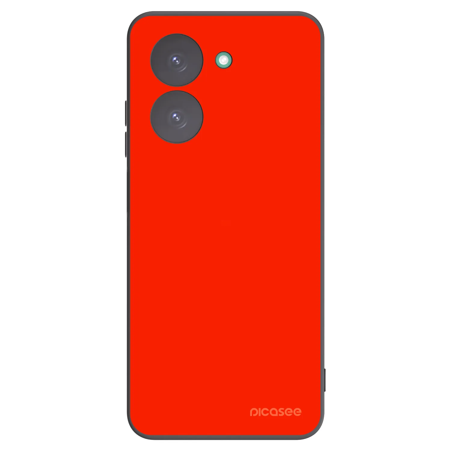 Picasee silikonowe czarne etui na Xiaomi Redmi A5 - Maranello Red