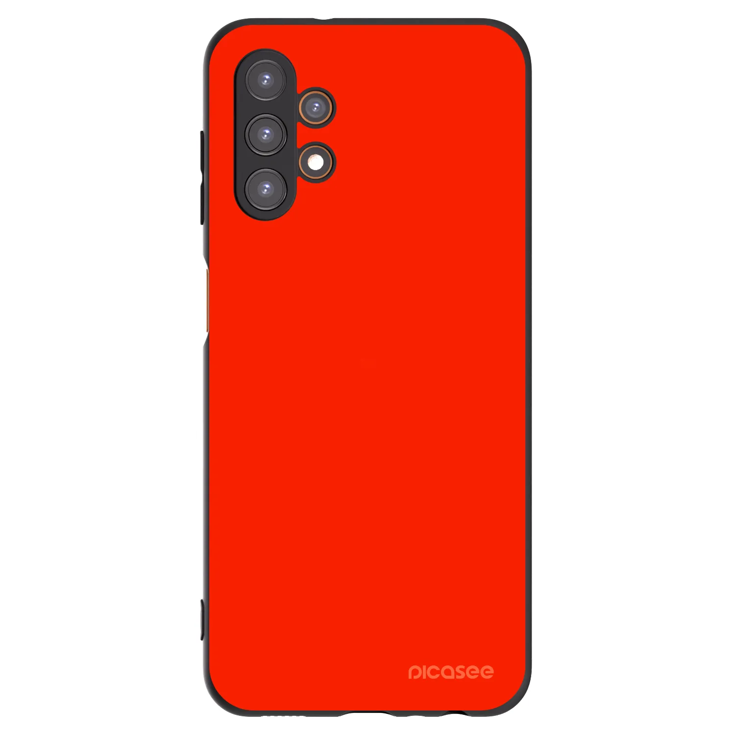 Picasee silikonowe czarne etui na Samsung Galaxy A13 5G - Maranello Red