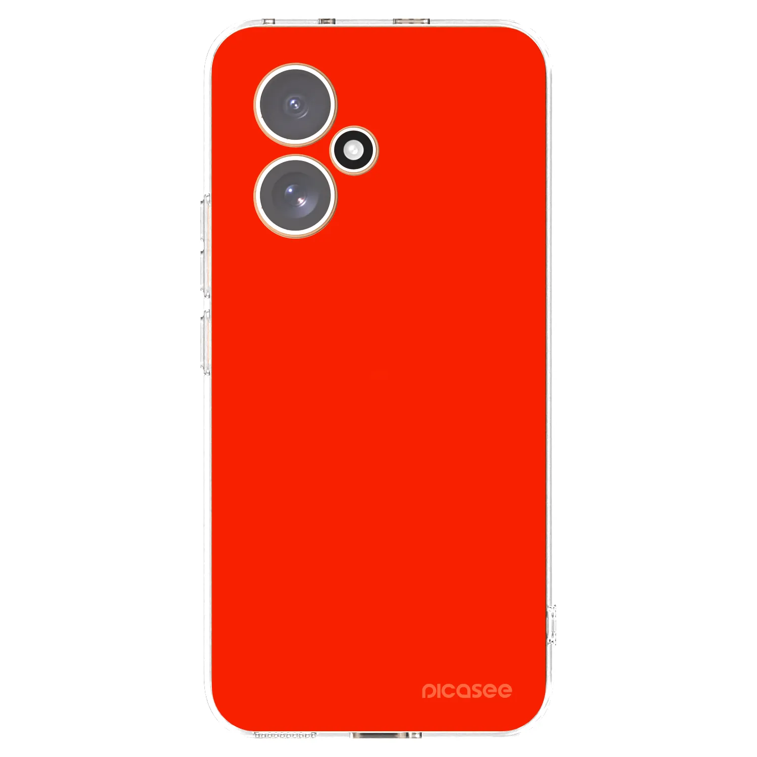 Picasee silikonowe przeźroczyste etui na Honor 400 5G - Maranello Red