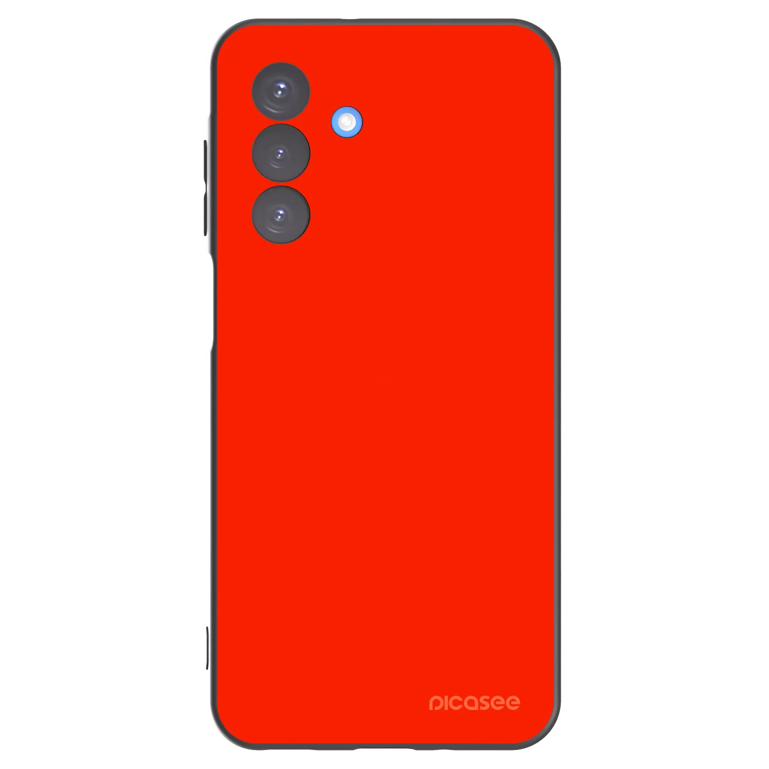 Picasee silikonowe czarne etui na Samsung Galaxy A17 5G - Maranello Red