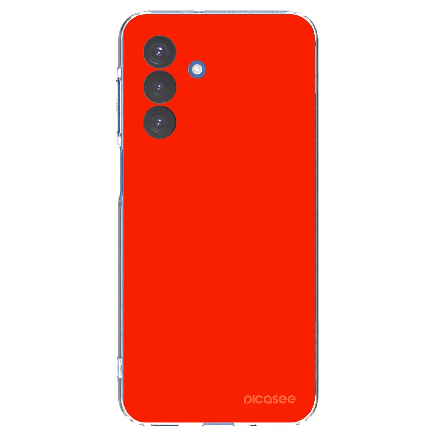 Picasee silikonowe przeźroczyste etui na Samsung Galaxy A17 5G - Maranello Red