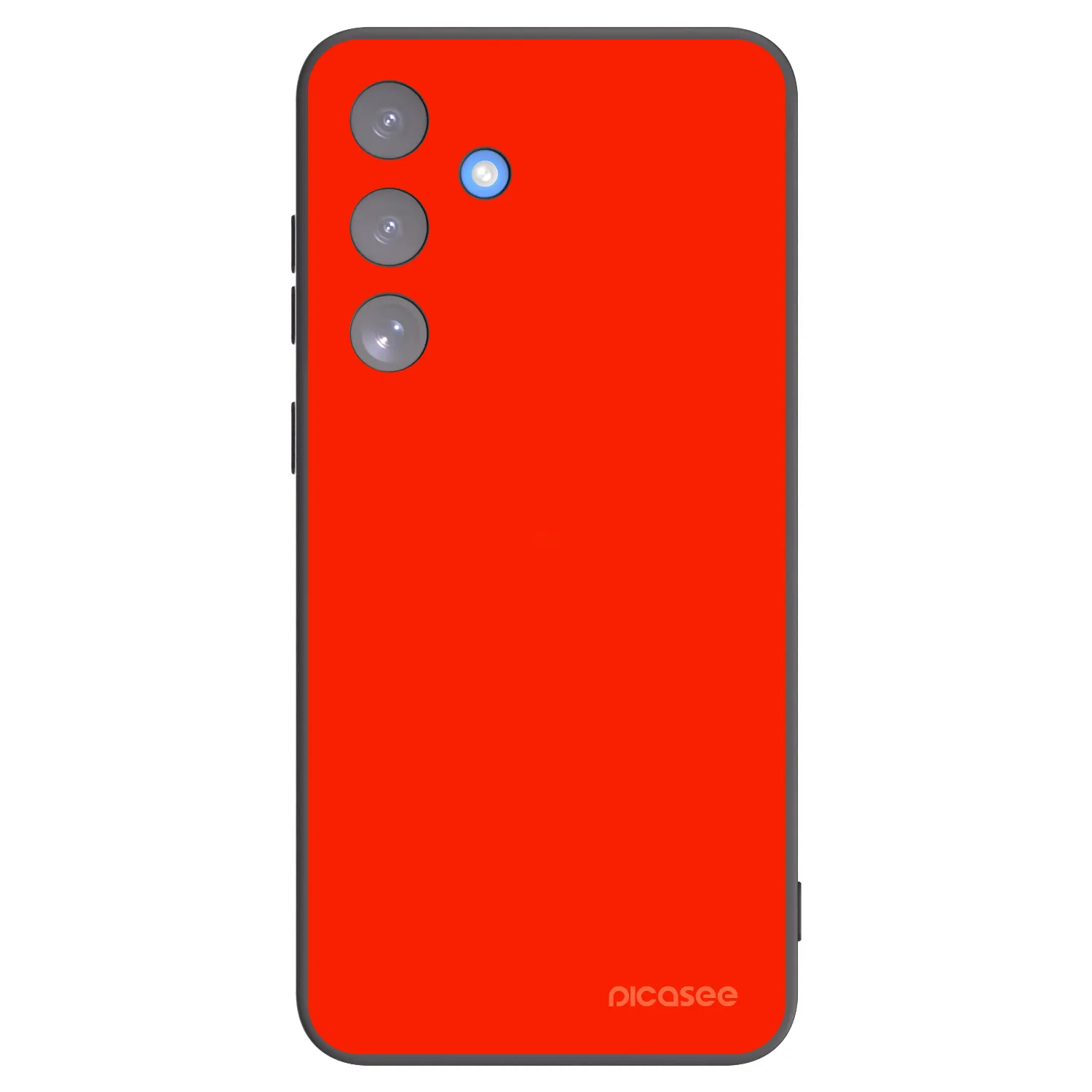 Picasee silikonowe czarne etui na Samsung Galaxy S25 FE 5G - Maranello Red