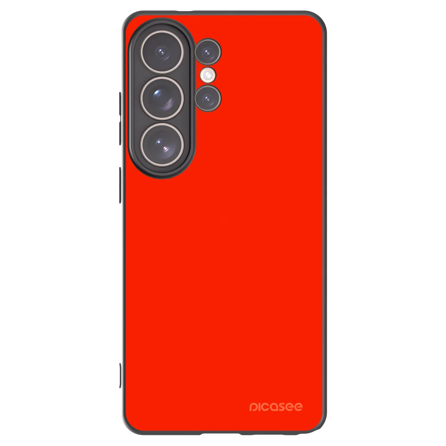 Picasee silikonowe czarne etui na Samsung Galaxy S26 Ultra - Maranello Red