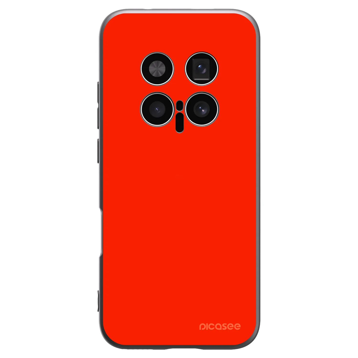Picasee silikonowe czarne etui na Honor Magic8 Pro 5G - Maranello Red