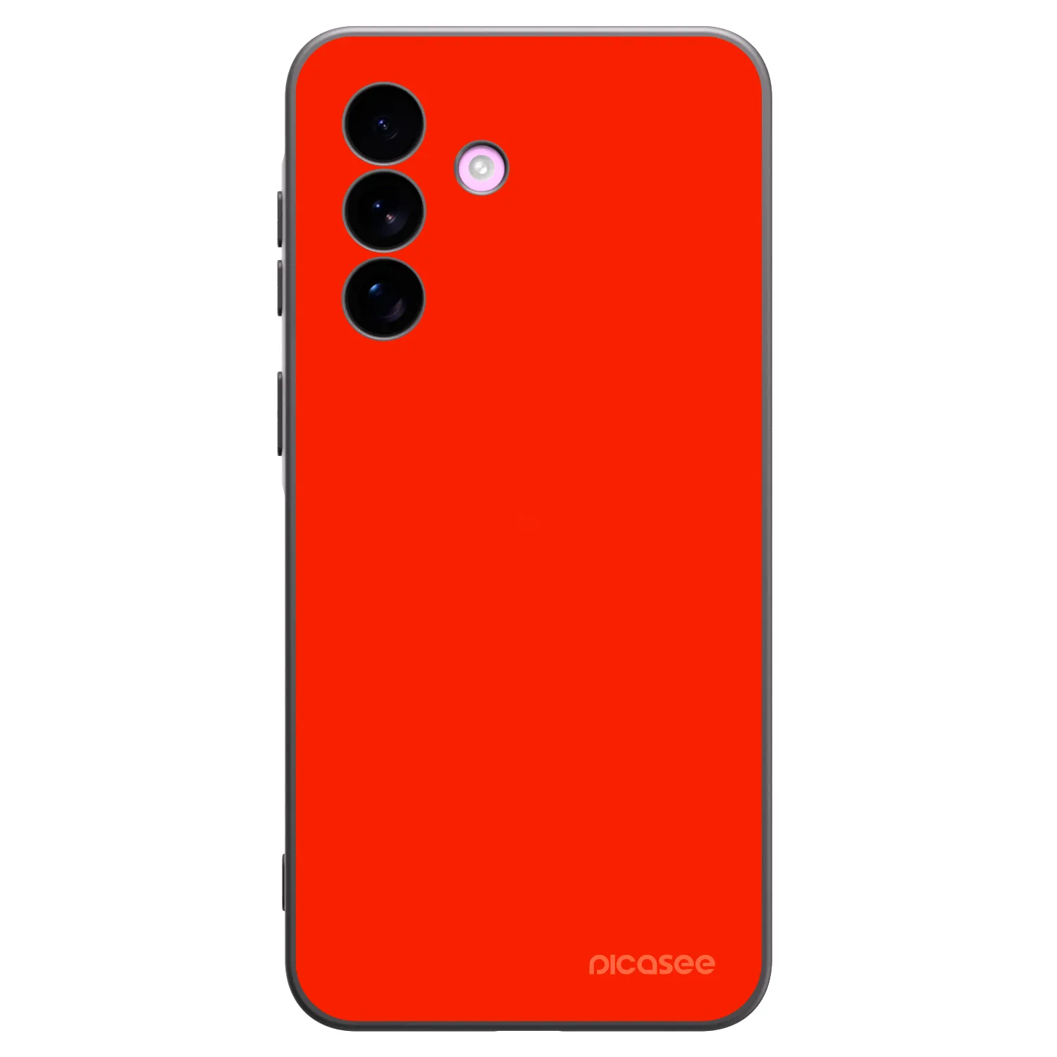 Picasee silikonowe czarne etui na Samsung Galaxy A57 5G - Maranello Red