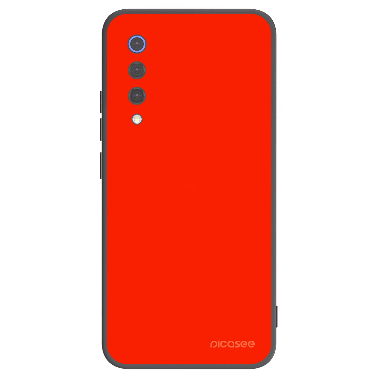 Picasee silikonowe czarne etui na Xiaomi Mi 9 SE - Maranello Red