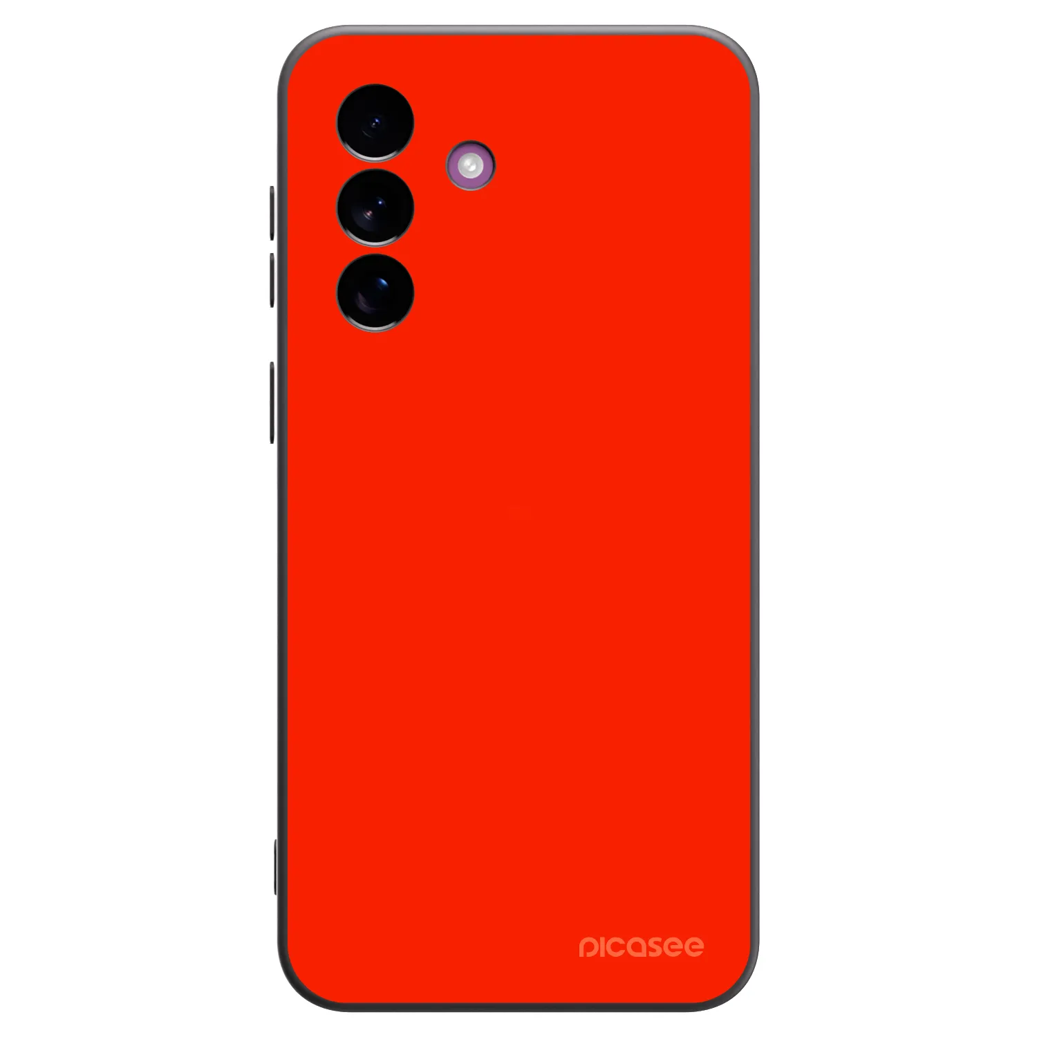 Picasee silikonowe czarne etui na Samsung Galaxy A37 - Maranello Red