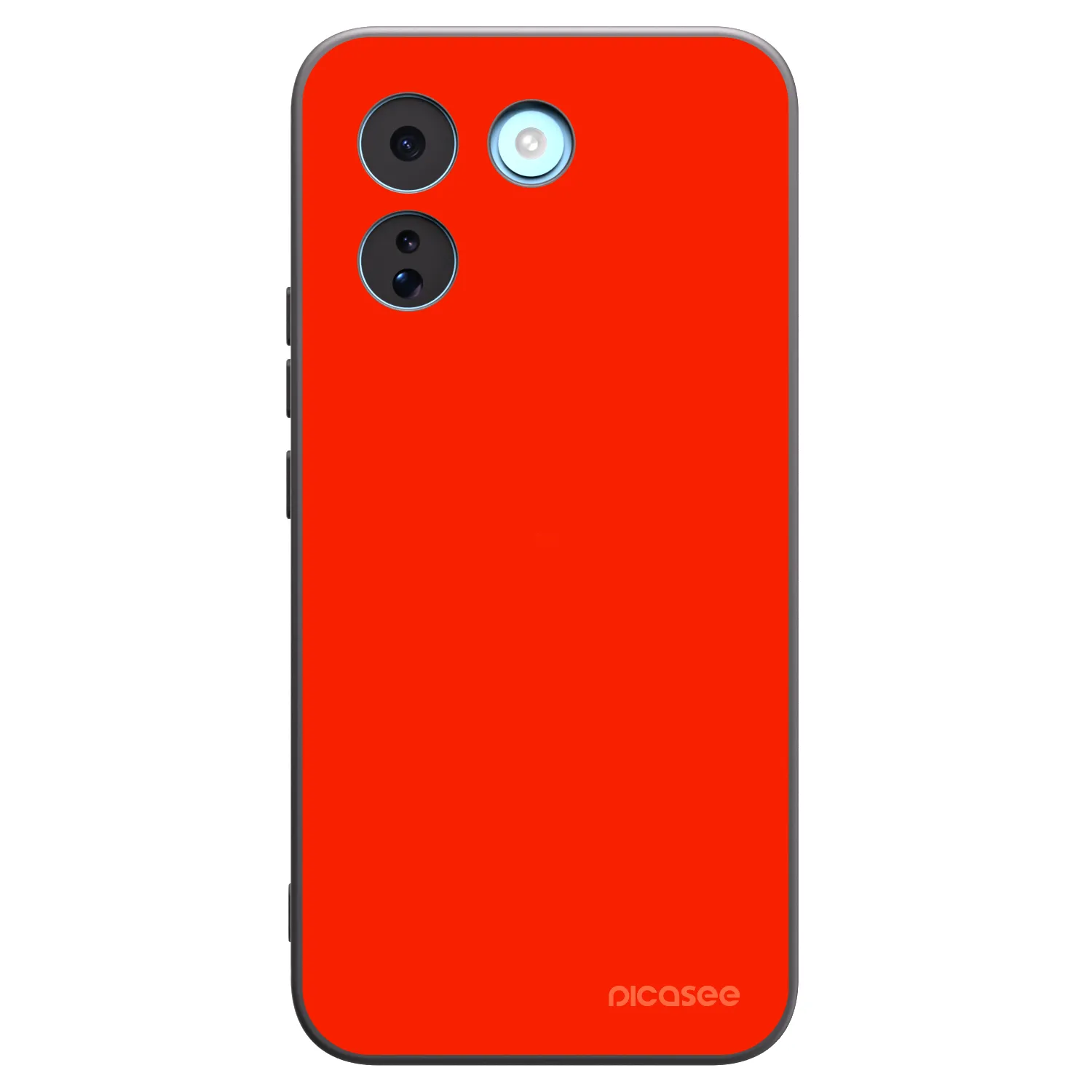 Picasee silikonowe czarne etui na Xiaomi Redmi Note 17 Pro MAX 5G - Maranello Red