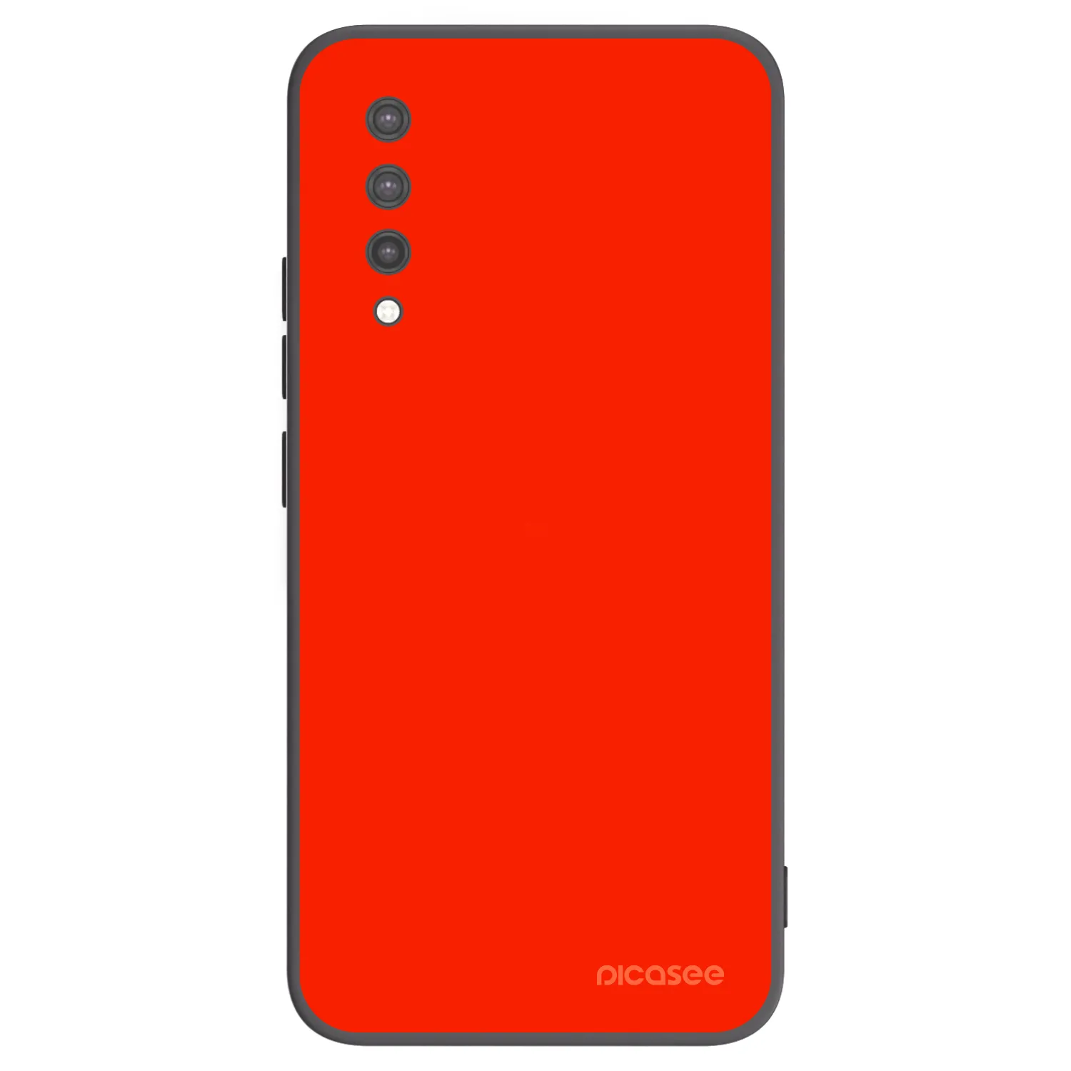 Picasee silikonowe czarne etui na Xiaomi Mi 9 Lite - Maranello Red