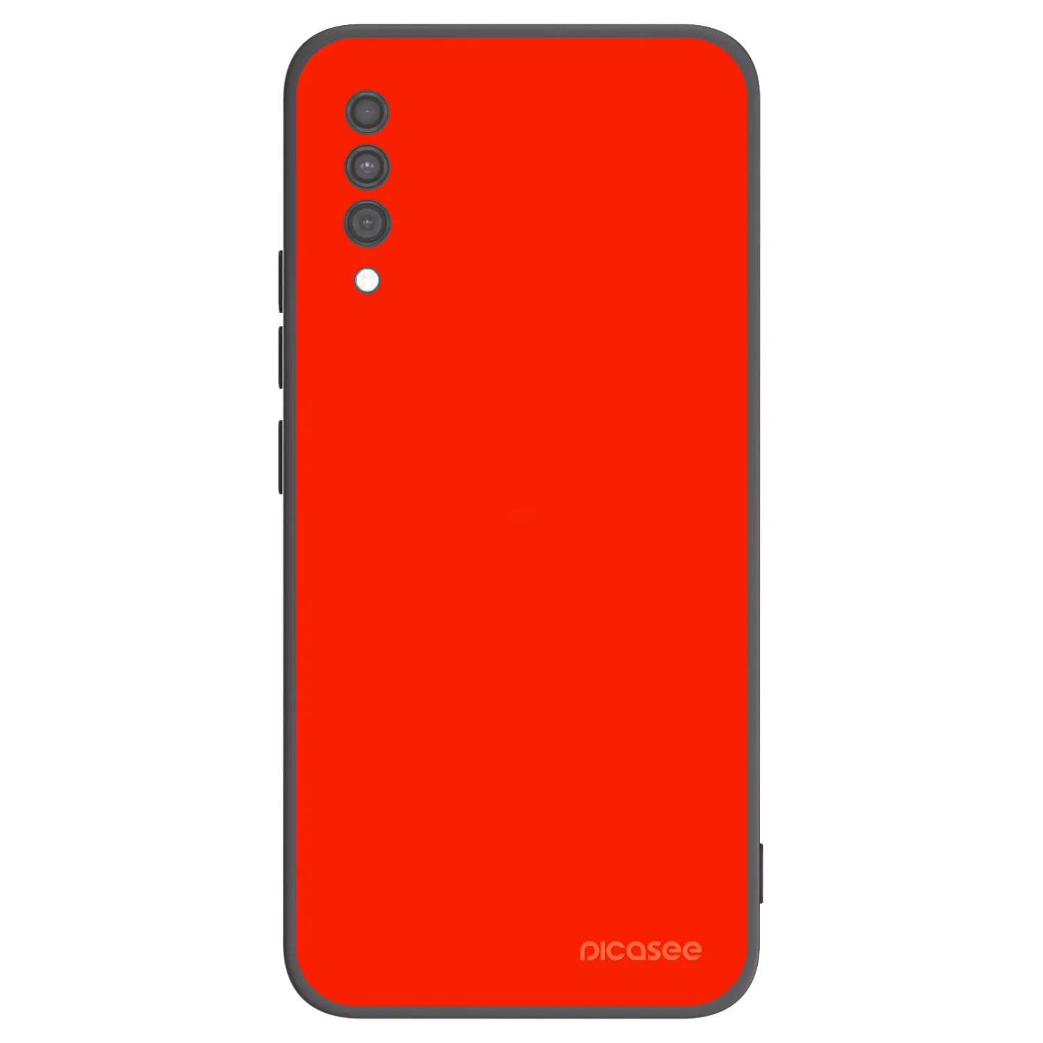 Picasee silikonowe czarne etui na Samsung Galaxy A30s A307F - Maranello Red