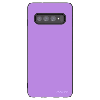 Picasee silikonowe czarne etui na Samsung Galaxy S10 G973 - Mystic Melody