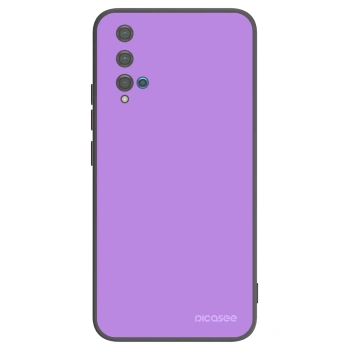 Picasee silikonowe czarne etui na Huawei Nova 5T - Mystic Melody