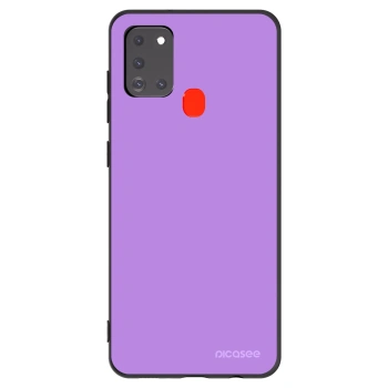 Picasee silikonowe czarne etui na Samsung Galaxy A21s - Mystic Melody
