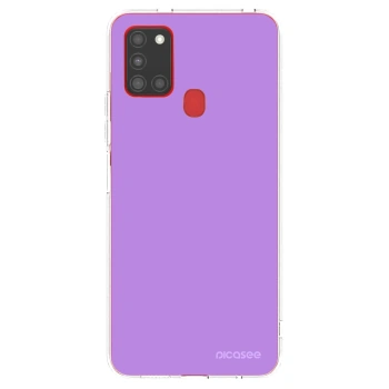 Picasee silikonowe przeźroczyste etui na Samsung Galaxy A21s - Mystic Melody