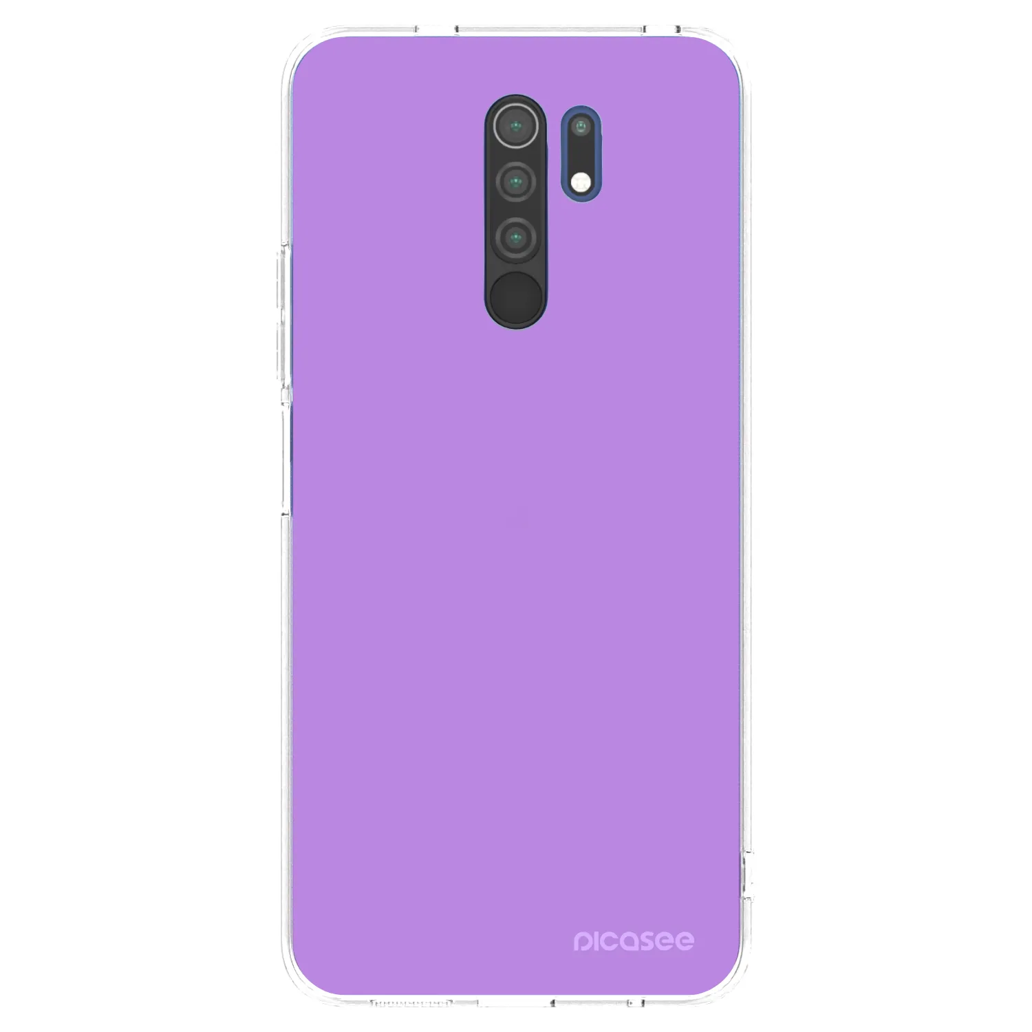 Picasee silikonowe przeźroczyste etui na Xiaomi Redmi 9 - Mystic Melody