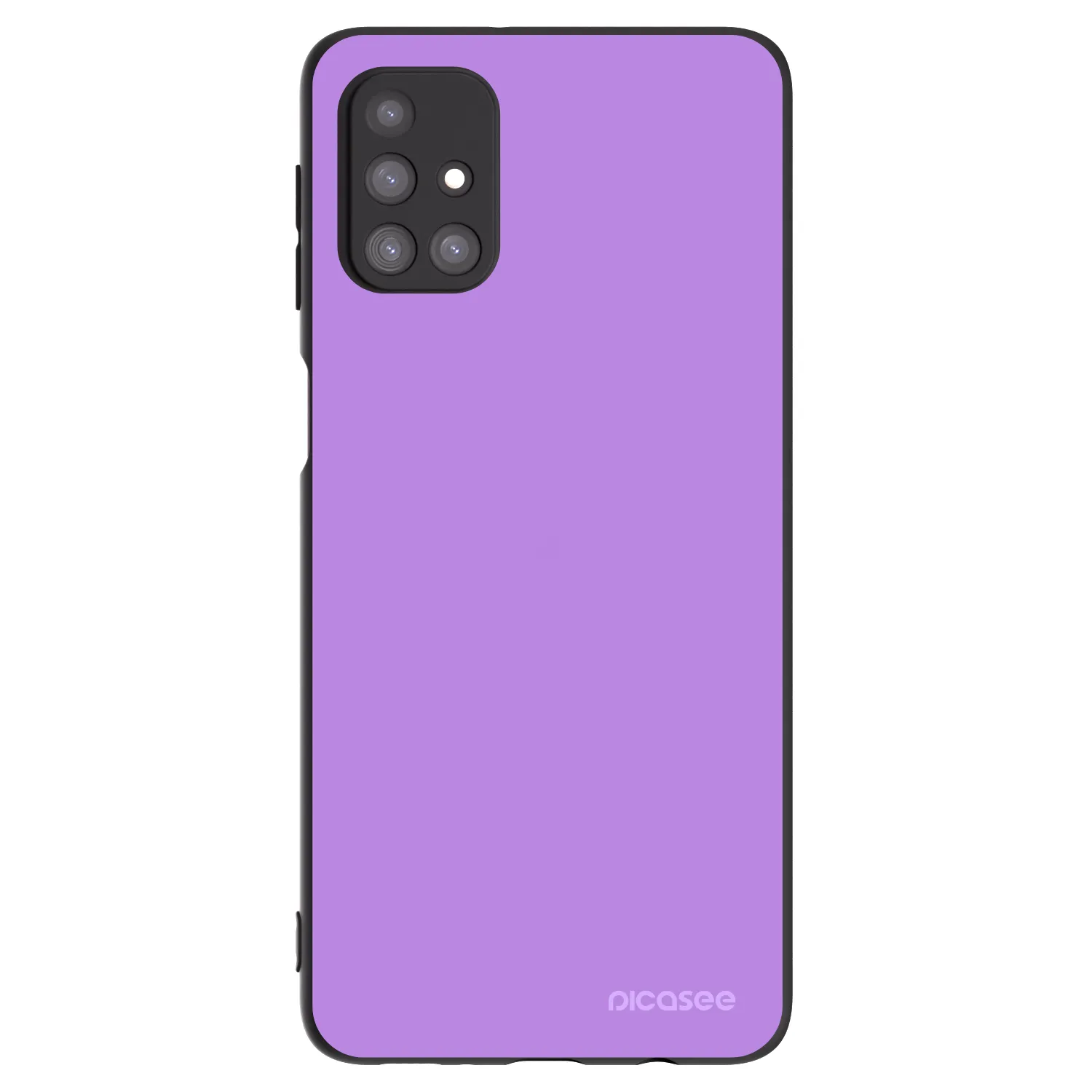 Picasee silikonowe czarne etui na Samsung Galaxy M31s - Mystic Melody