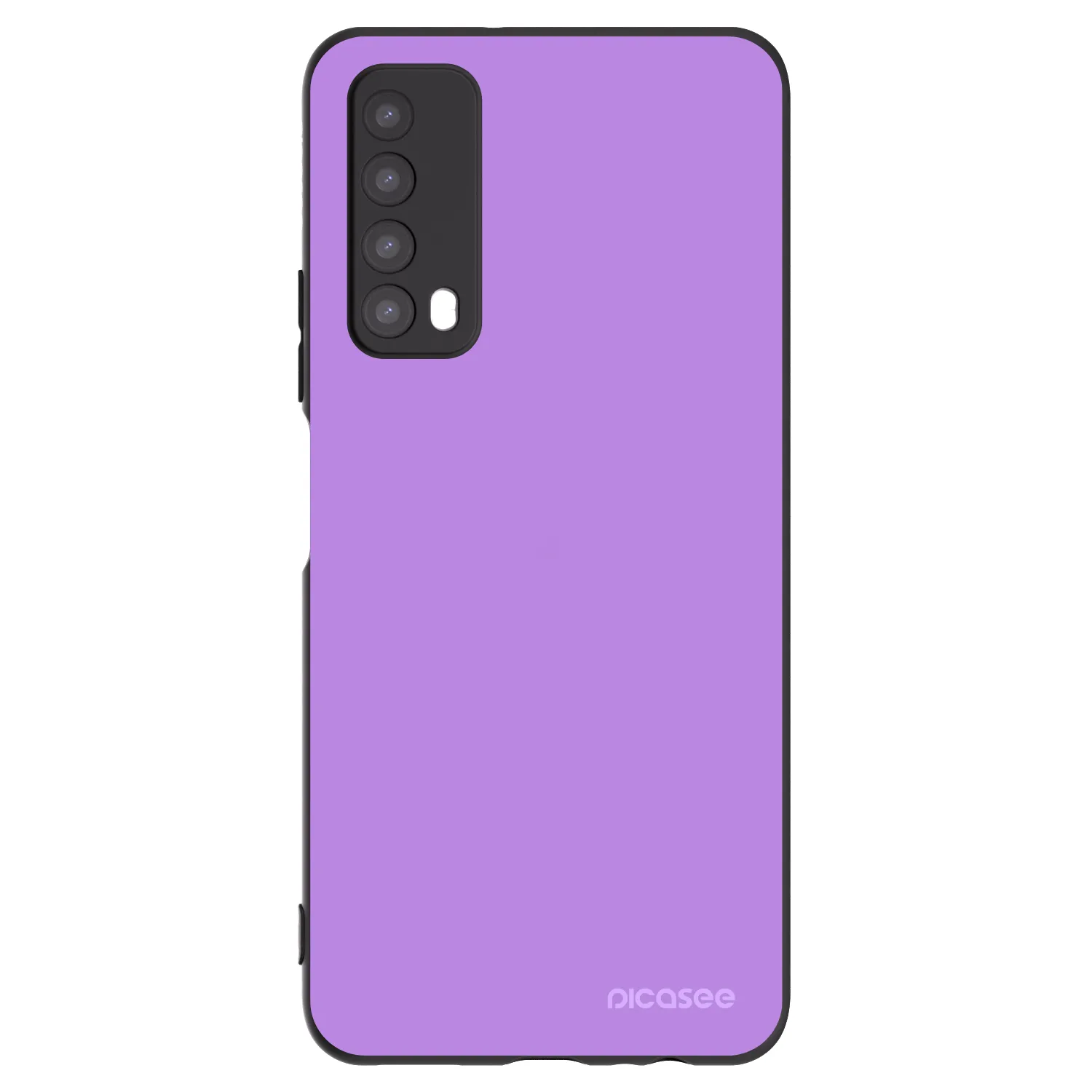 Picasee silikonowe czarne etui na Huawei P Smart 2021 - Mystic Melody
