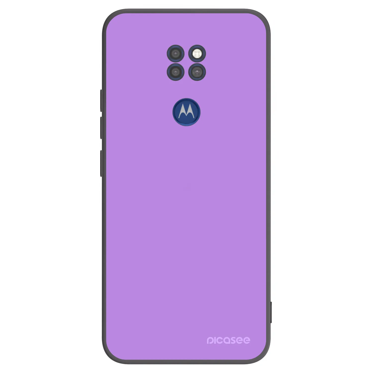 Picasee silikonowe czarne etui na Motorola Moto G9 Play - Mystic Melody