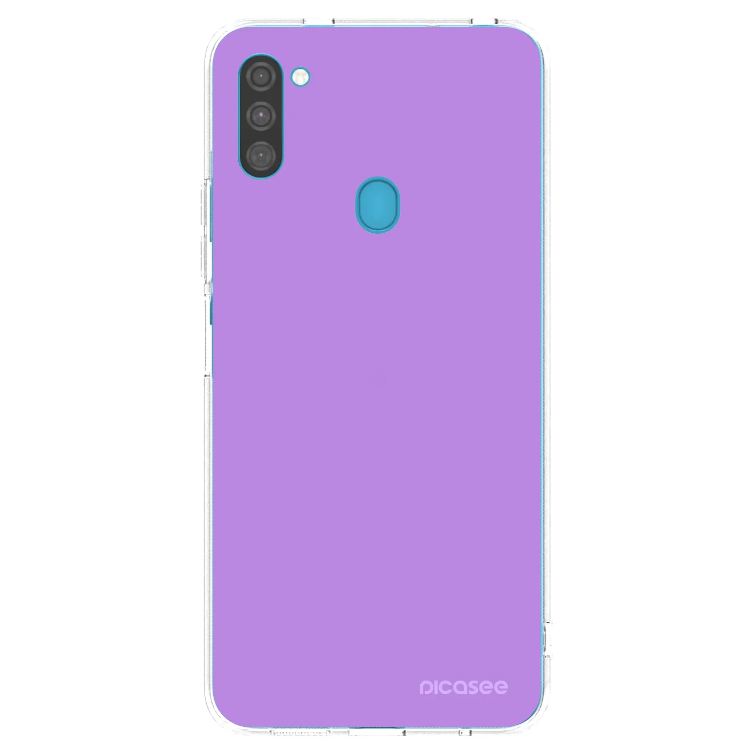 Picasee silikonowe przeźroczyste etui na Samsung Galaxy M11 - Mystic Melody