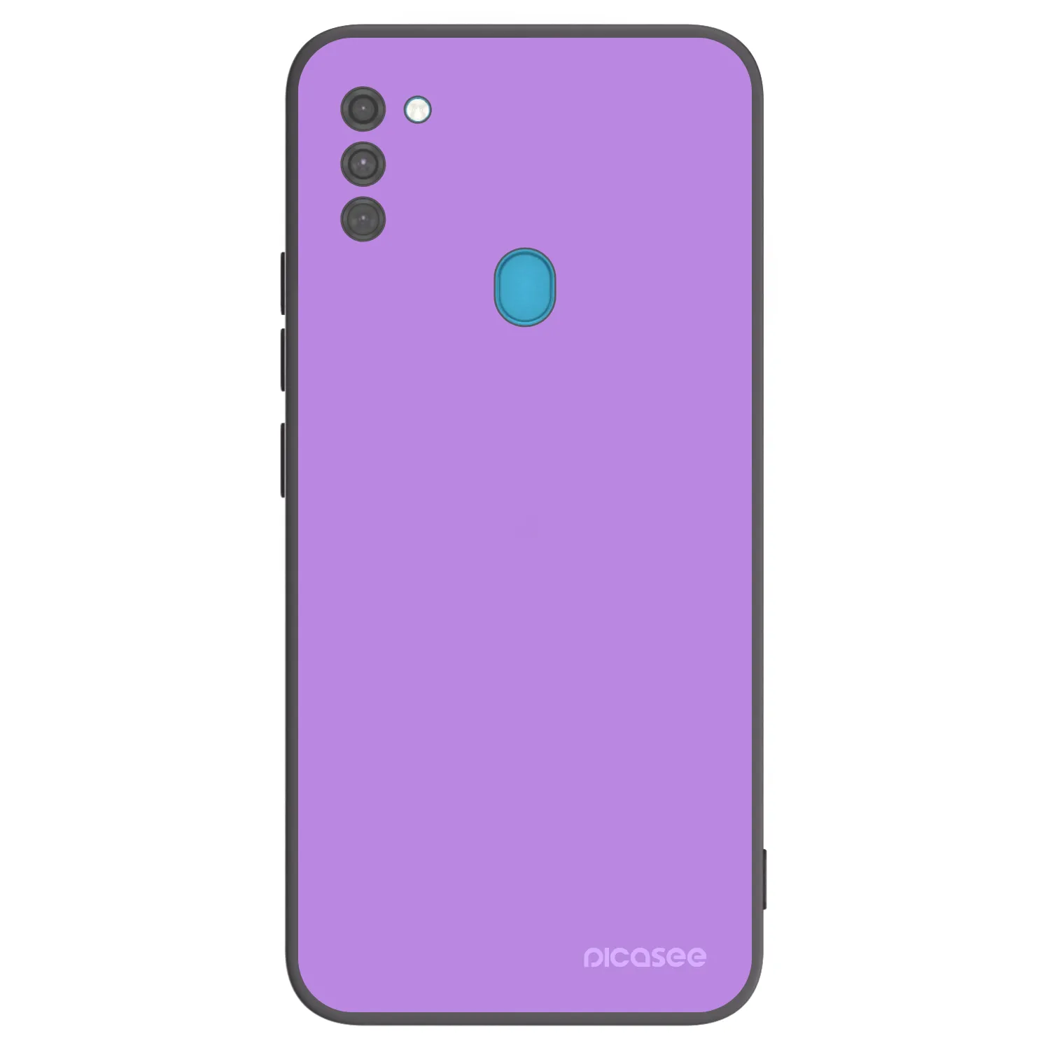 Picasee silikonowe czarne etui na Samsung Galaxy M11 - Mystic Melody