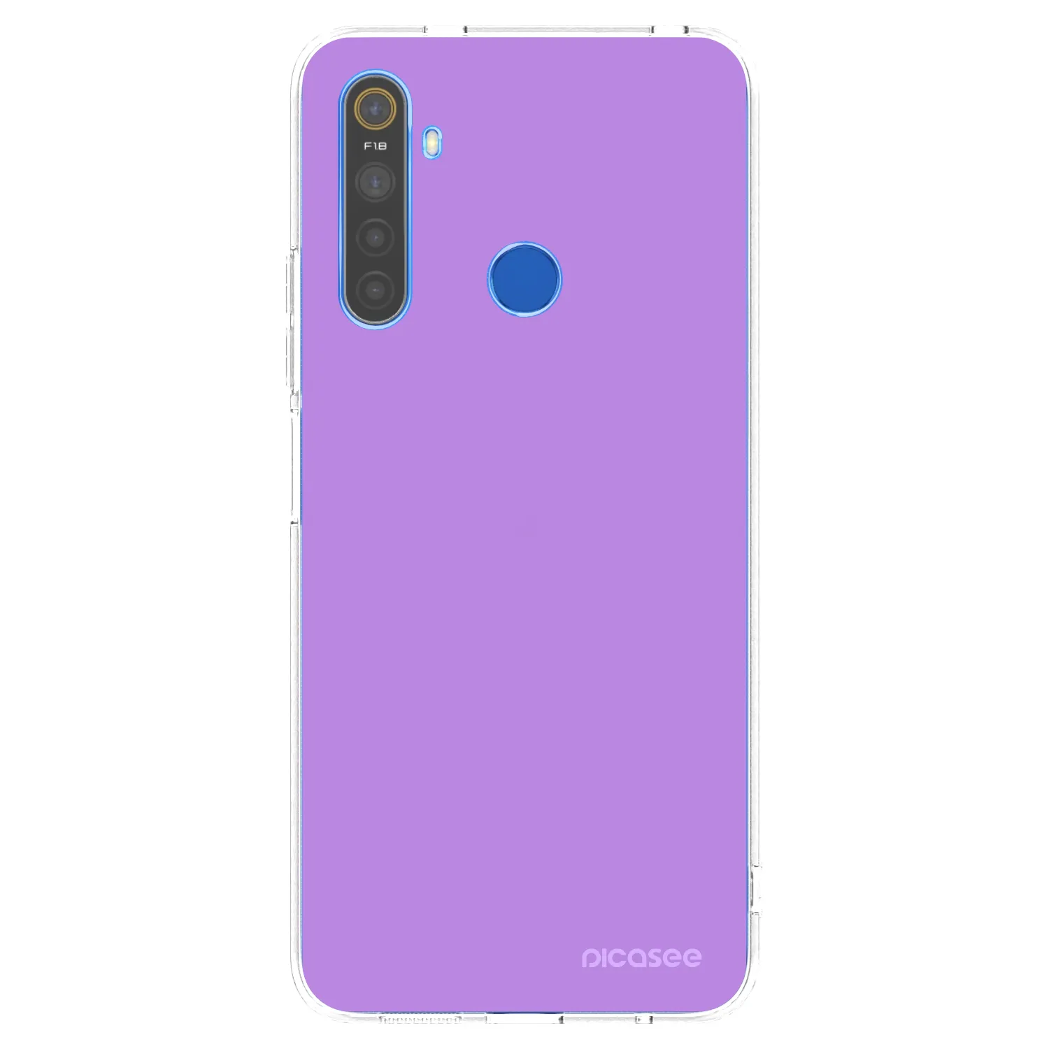 Picasee silikonowe przeźroczyste etui na Realme 5 - Mystic Melody