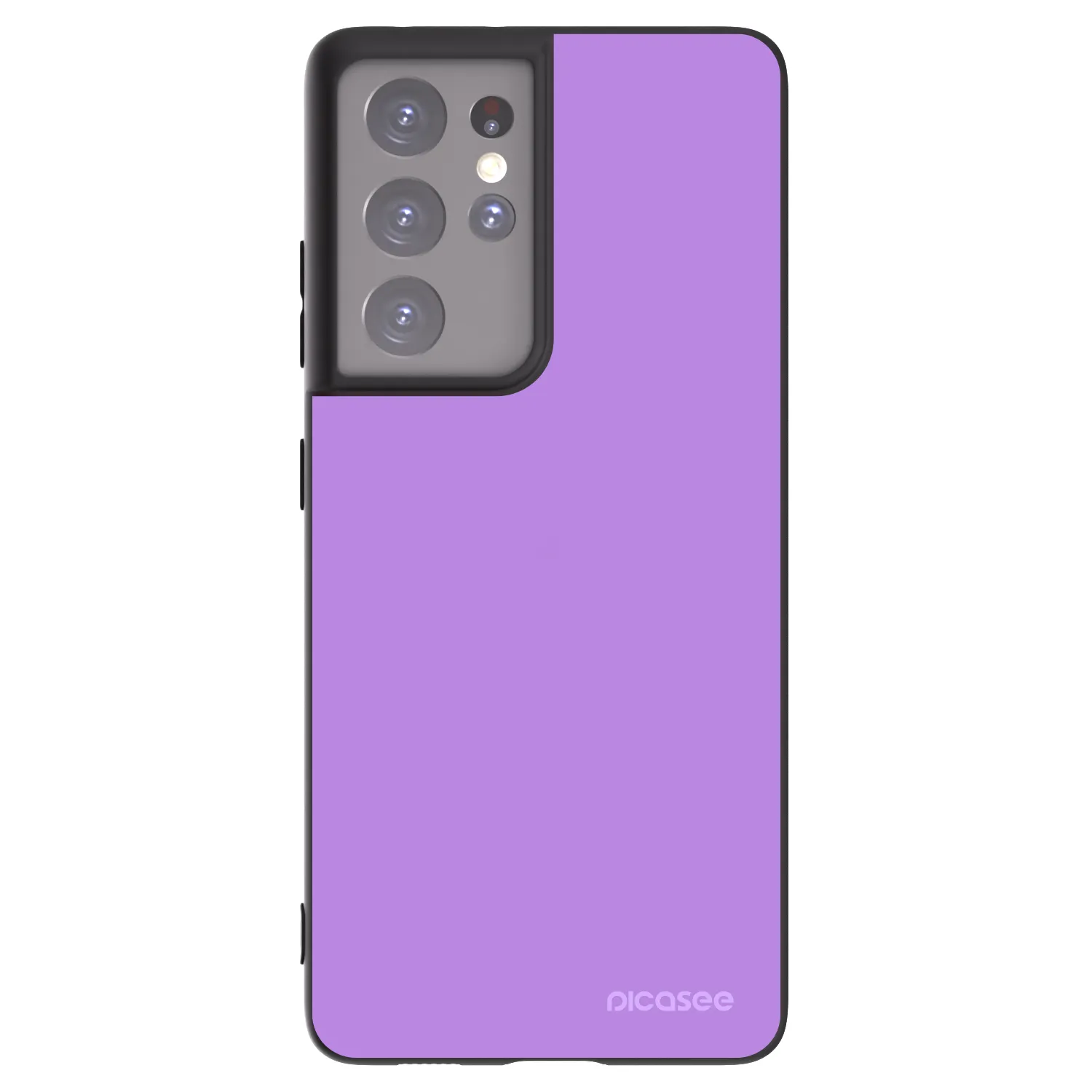 Picasee silikonowe czarne etui na Samsung Galaxy S21 Ultra 5G G998B - Mystic Melody